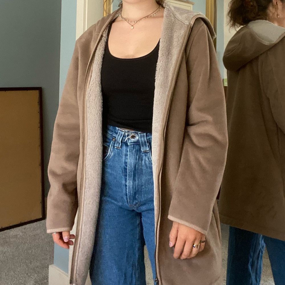 Fluffy Fleece Coat